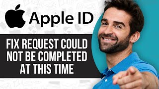 Your Request Could Not Be Completed at This Time Apple ID Problem Solved [upl. by Mehalek]