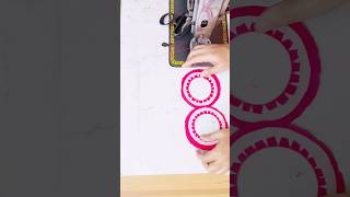 Very very easy sewing tutorial for beginners shortvideo sweinghacks ☝️ ♥️ [upl. by Ravert68]