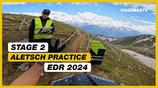 Stage 2  Aletsch Practice  Enduro World Cup 2024 [upl. by Bradski]