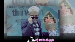 KaraTube  Âm Thầm Bên Em Remix  Sơn Tùng  MTP  Karaoke Full Lyric Effect Đẹp [upl. by Iru]