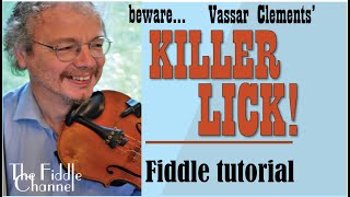 Vassar Clements killer lick fiddle lesson [upl. by Reilly]