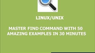 50 Amazing Examples of Find Command [upl. by Ssor637]