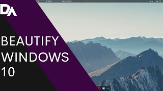 BEAUTIFY WINDOWS 10 Arc theme for Windows 10 [upl. by Alahcim141]