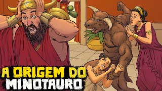 A Origem do Terrível Minotauro  Mitologia Grega em Quadrinhos  Foca na História [upl. by Bradlee]