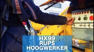 Rups hoogwerker Hitachi HX99 [upl. by Eletnahc]