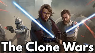 The Entire Clone Wars Timeline Canon [upl. by Nialb]