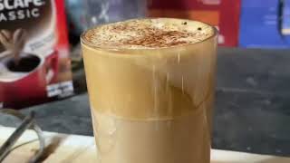 Coffee recipe  cappuccino ☕️ nestle coffee srilanka recipe subscribe srilanka yummy coffee [upl. by Inama665]