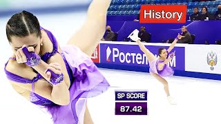 Kamila Valieva new WORLD RECORD score  the new Ice Queen [upl. by Cornelius753]