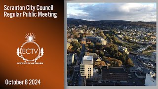 Scranton City Council Mtg 10824 [upl. by Iturhs622]