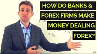 How do Banks amp Forex Firms Make Money Dealing FX 💱 [upl. by Nobie]