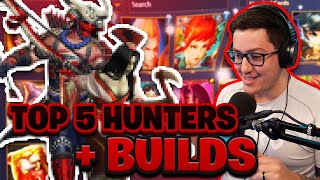 TOP 5 HUNTERS AND BUILDS SEASON 11 [upl. by Seek640]