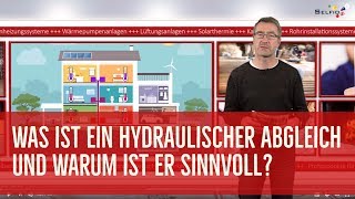 Was ist ein hydraulischer Abgleich und warum ist er sinnvoll [upl. by Sophie]