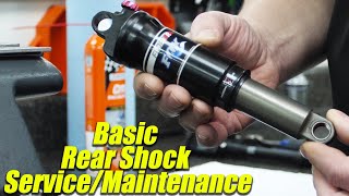 Basic rear shock service amp maintenance for your mountain bike  Mountain Bike Action [upl. by Glenden863]