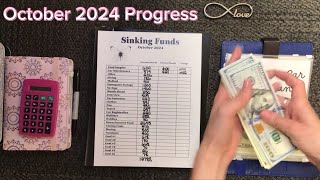 October 2024  Cash Unstuffing and Sinking Funds Update [upl. by Aikel]