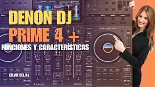 Denon DJ PRIME 4 Analizando Sus Funcionalidades y Características Principales [upl. by Ammon]