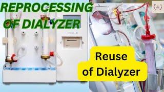 Reuse of DialyzerReprocessing of DialyzerDisinfectant of Dialyzer Disinfectant of Dialysis unit [upl. by Acirehs]