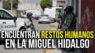 Descubren presuntos restos humanos en la Colonia Miguel Hidalgo [upl. by Lezah]