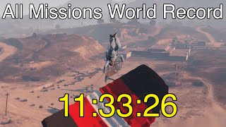 GTAV All Missions in 113326 World Record [upl. by Nelda149]