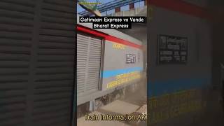 Gatimaan Express vs Vande Bharat Express shorts trending [upl. by Dalia814]