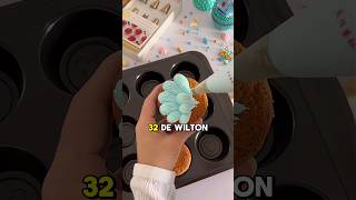 ideas creativas para decorar tus cupcakes🧁💡 pasteleria cupcakes [upl. by Stedmann998]