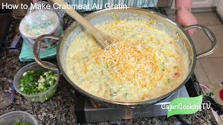 Cajun Cooking TV S1 E8  How to Make CRABMEAT AU GRATIN  Cooking Made Easy [upl. by Cohlier248]