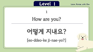 100 Mustknow Korean phrases for absolute beginners formal  learn korean korean podcast [upl. by Frear]