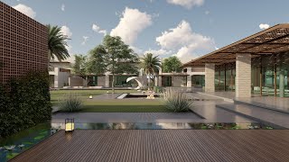 Private resort design NAGA Architects  Modern Vernacular Architecture [upl. by Imeaj]