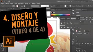 4 🍓 Diseño en MOCKUP Caja de cereales en ILLUSTRATOR [upl. by Andrea]