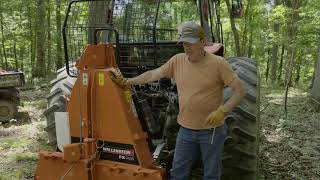 Clay Walker tries out the Wallenstein Skidding Winch [upl. by Emelina]