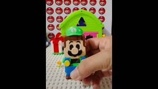 Lego Luigi Tanooki back to his original suit with Lego Peach 1980 trending toys shorts asmr [upl. by Bellina291]