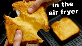 Air Fryer Grilled Cheese Sandwich [upl. by Nyltiac]