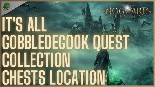 Hogwarts Legacy Its All Gobbledegook All Collection Chests Location [upl. by Tannenwald789]