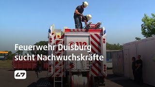 STUDIO 47 live  FEUERWEHR DUISBURG SUCHT NACHWUCHSKRÄFTE FÜR BRANDMEISTERAUSBILDUNG [upl. by Sixla899]