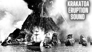 Krakatoa Eruption Sound Recorded 1883 🌋 [upl. by Hsirahc]