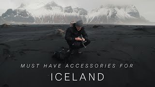 MustHave Photography Accessories for Iceland  Plus Bonus Tips [upl. by Ahsirtap670]