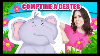 Un éléphant qui se balançait  Comptines à gestes et comptinettes pour bébés  Titounis [upl. by Isyed]