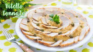 Vitello Tonnato Senza Maionese  Ricetta Facile Vitel Tonnè  55Winston55 [upl. by Vanhook]