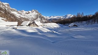 Scialpinismo al Monte Cazzola Alpe Devero Vb [upl. by Schifra]