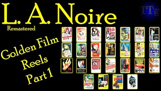 LA Noire Collectibles  Golden Film Reels  Part 1 [upl. by Navar]