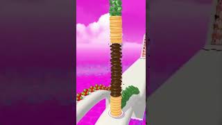 Cake Stack 3D Game  1B [upl. by Calen]