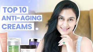 Top 10 AntiAgeing Night Creams Retinol Creams to Reduce Wrinkles  Chetali Chadha [upl. by Pendergast136]