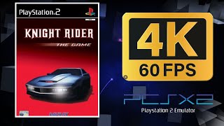 Knight Rider The Game  PS2 PCSX2  4K UHD [upl. by Ahsinav29]