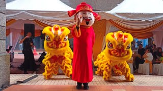 Lion Dance visit Phileo Damansara with Choy San Yeh [upl. by Irehc]