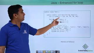 Java  Enhanced For Loop [upl. by Lysander]