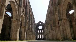 TOSCANA  ABBAZIA DI SAN GALGANO  Tuscany  HD [upl. by Enalahs]