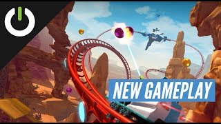 Rollercoaster Tycoon Joyride PSVR Gameplay [upl. by Eusoj]