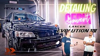 Mitsubishi Lancer Cedia Convert Evo7 Detailing With Detailroom [upl. by Youngran]