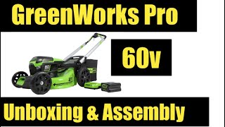 Greenworks 60V self propelled lawn mower review [upl. by Byrom817]