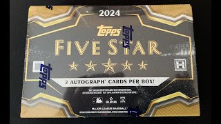 2024 Topps Five Star Baseball [upl. by Yttocs]