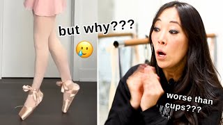 pointe shoe fitter reacts to BALLET TIK TOK 20 [upl. by Gladstone]